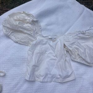 Top Shop Puff Sleeve Shirt